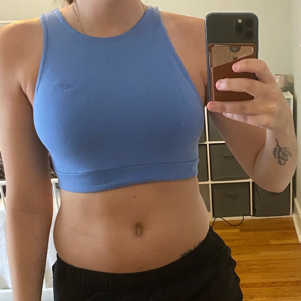 Nike sports bra crop top